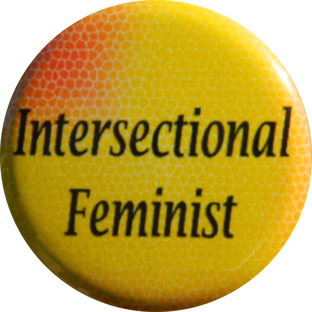 Intersectional Feminist Button Bottle Opener Magnet Button Lore